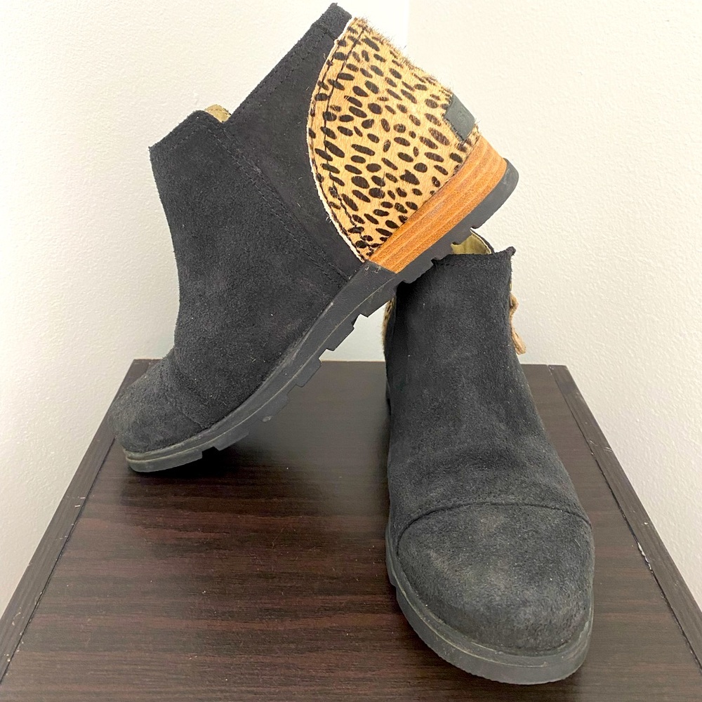 Women’s Sorel Low Cheetah Booties